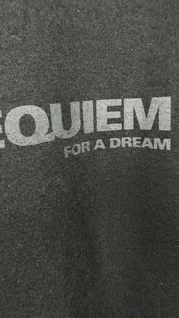 REQUIEM FOR A DREAM POSTER PRINT TEE | MEXICAN BOOTLEG