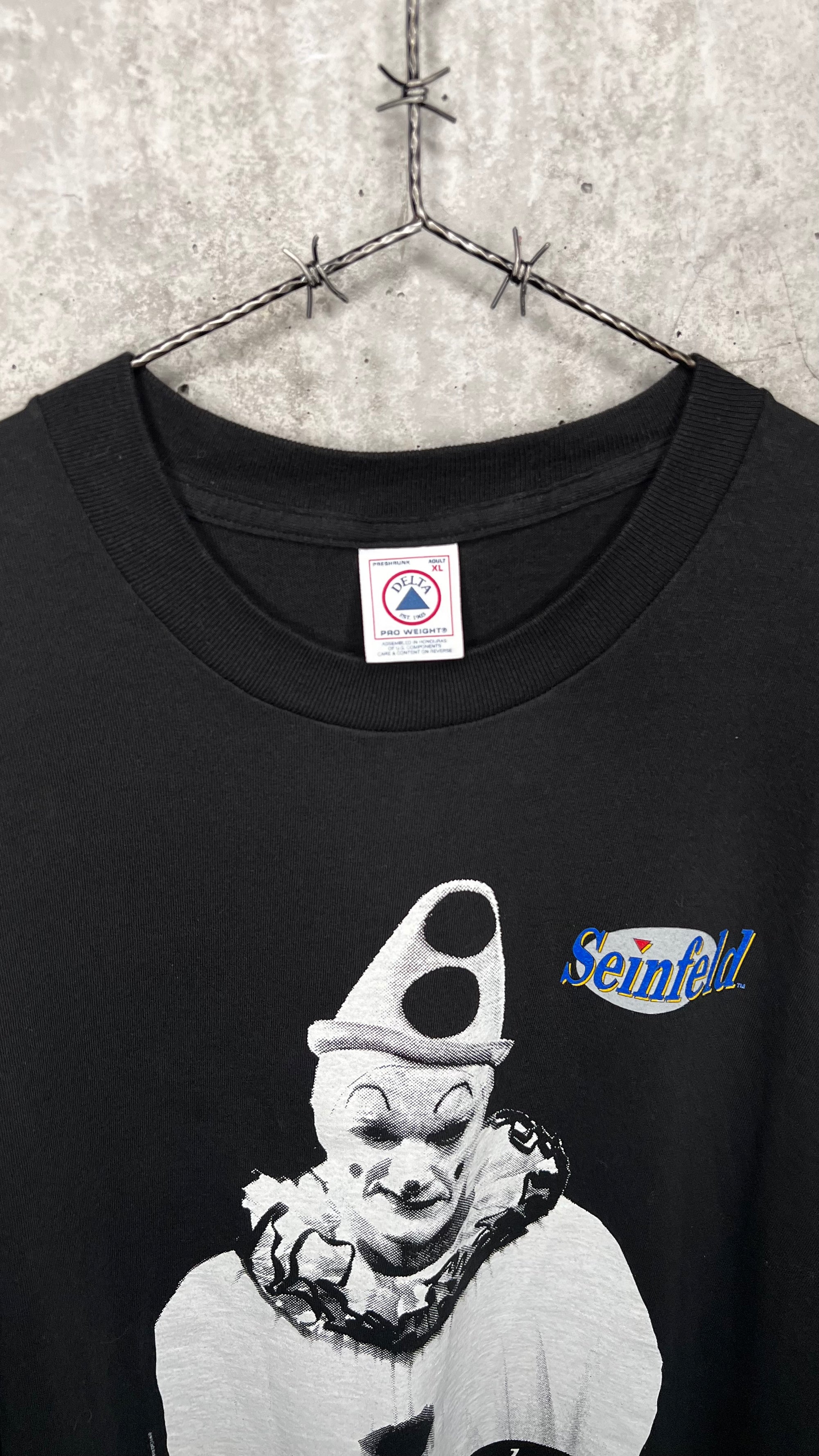 SEINFELD RARE CRAZY JOE DAVOLA CLOWN TEE | ‘THAT IS ONE ANGRY CLOWN’