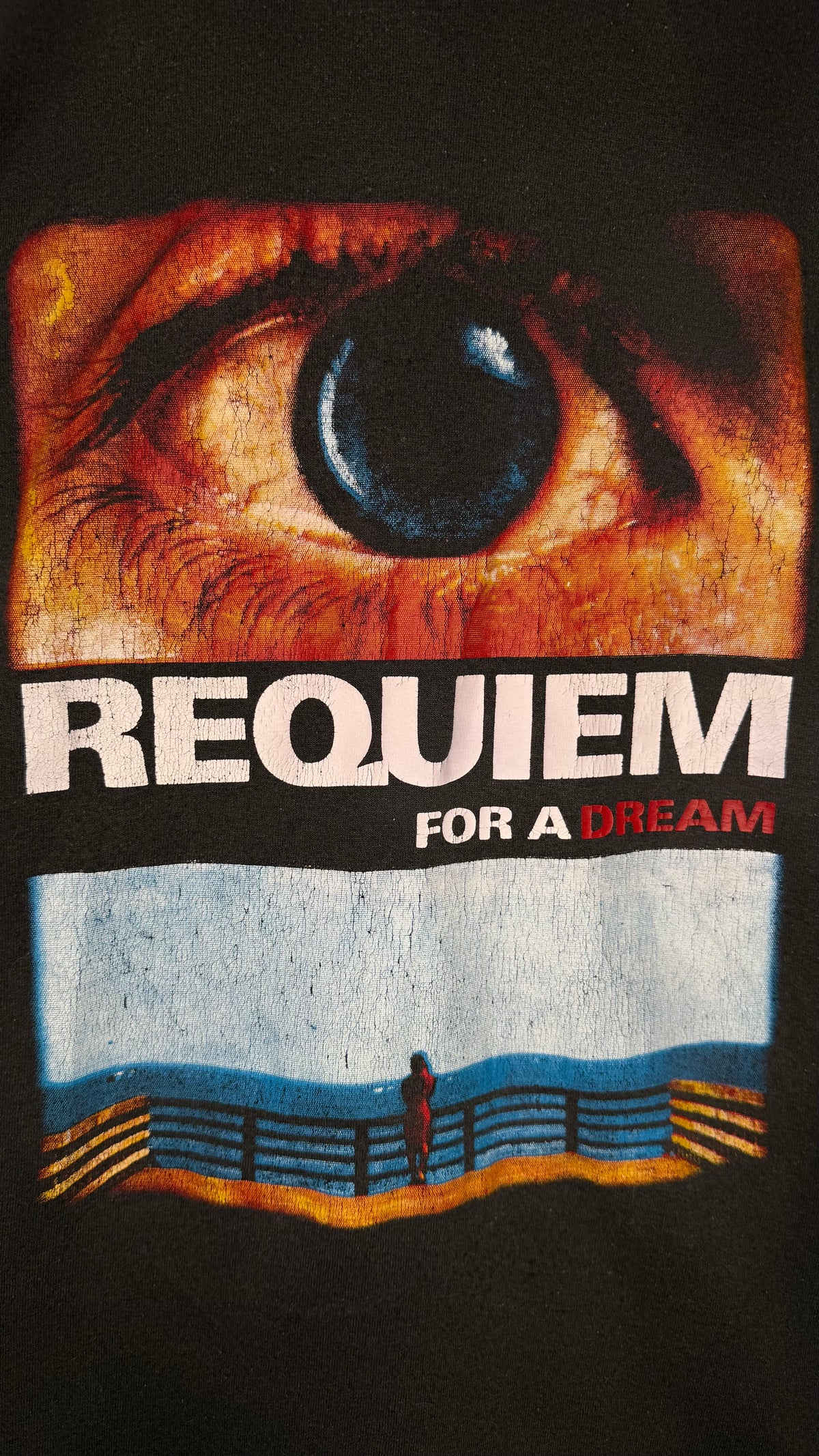 REQUIEM FOR A DREAM POSTER PRINT TEE | MEXICAN BOOTLEG