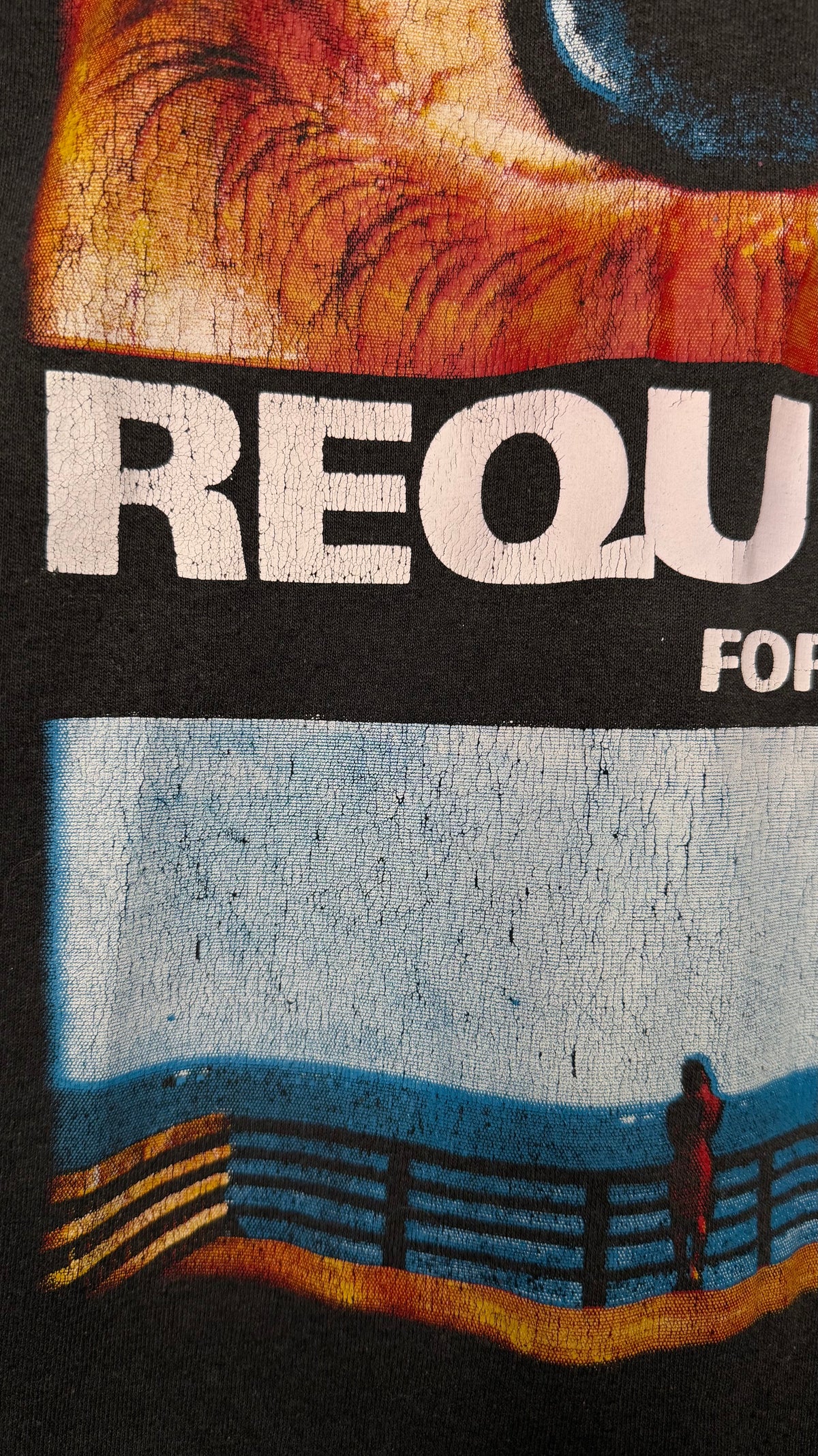 REQUIEM FOR A DREAM POSTER PRINT TEE | MEXICAN BOOTLEG
