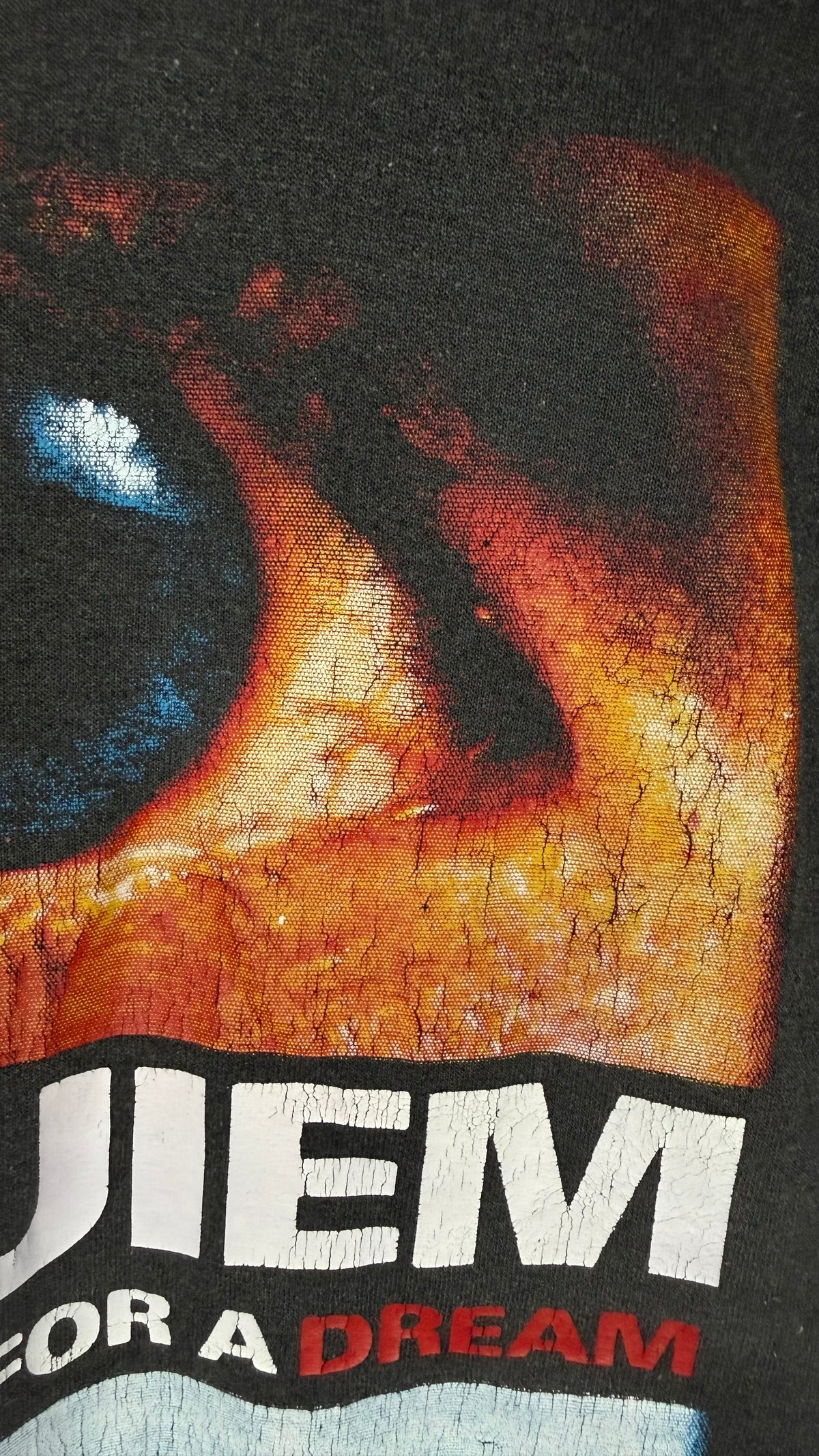 REQUIEM FOR A DREAM POSTER PRINT TEE | MEXICAN BOOTLEG