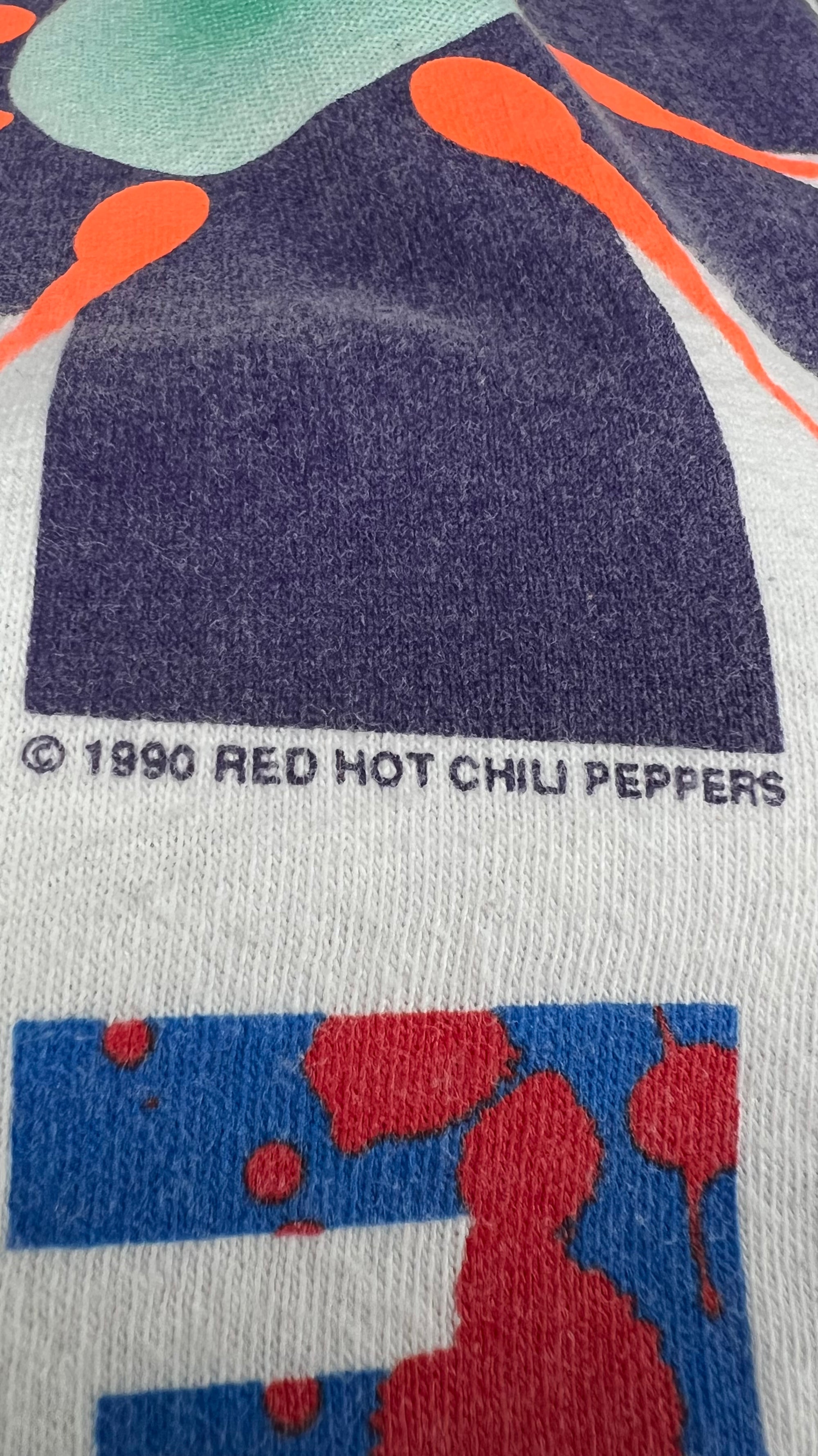RED HOT CHILI PEPPERS SPERM TEE