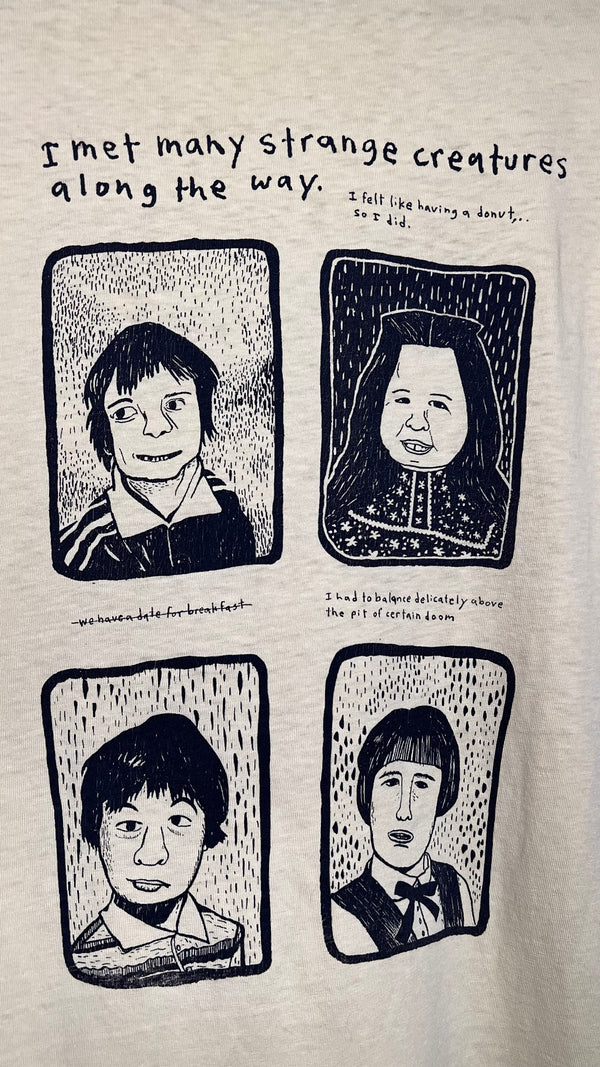 THE SWIRLIES ‘THE SOUP IS ON’ TEE | I MET MANY STRANGE CREATURES ALONG THE WAY