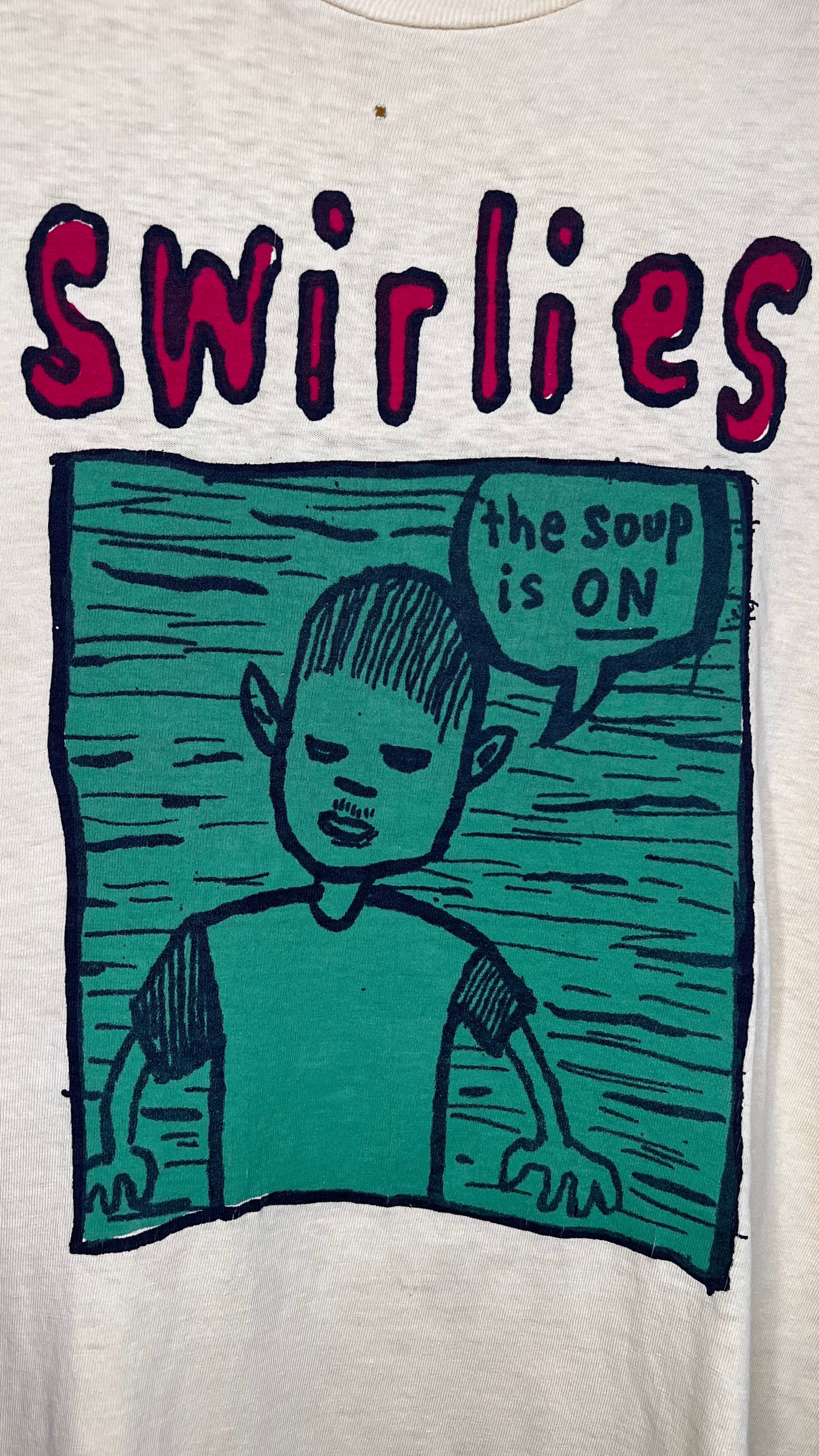 THE SWIRLIES ‘THE SOUP IS ON’ TEE | I MET MANY STRANGE CREATURES ALONG THE WAY