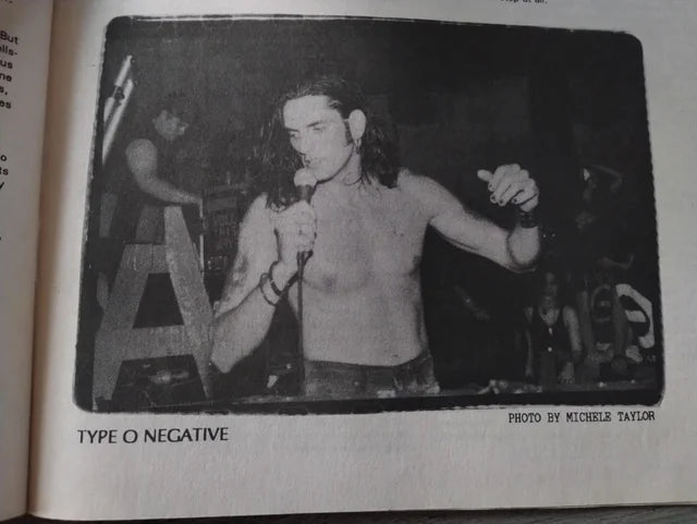 REPULSION TEE 89’ | TYPE O NEGATIVE ULTRA RARE EARLY ERA (PRE-NAME CHANGE) | HAND PRINTED BY THE BAND