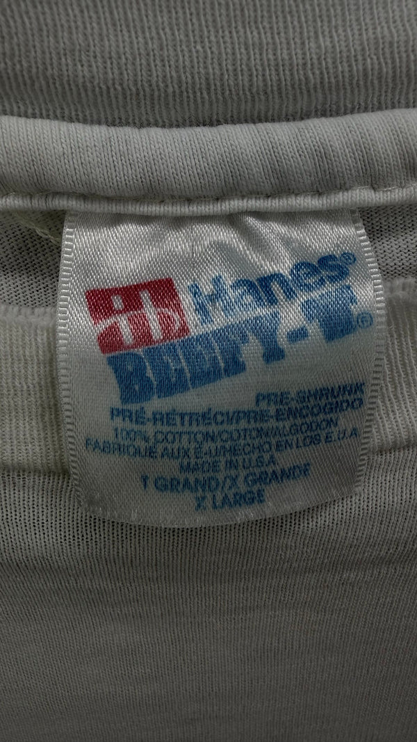 BLINK 182 VERY RARE BUNNY CARICATURE TEE | ROADIE BUNNY BACKHIT | CHESHIRE CAT ERA