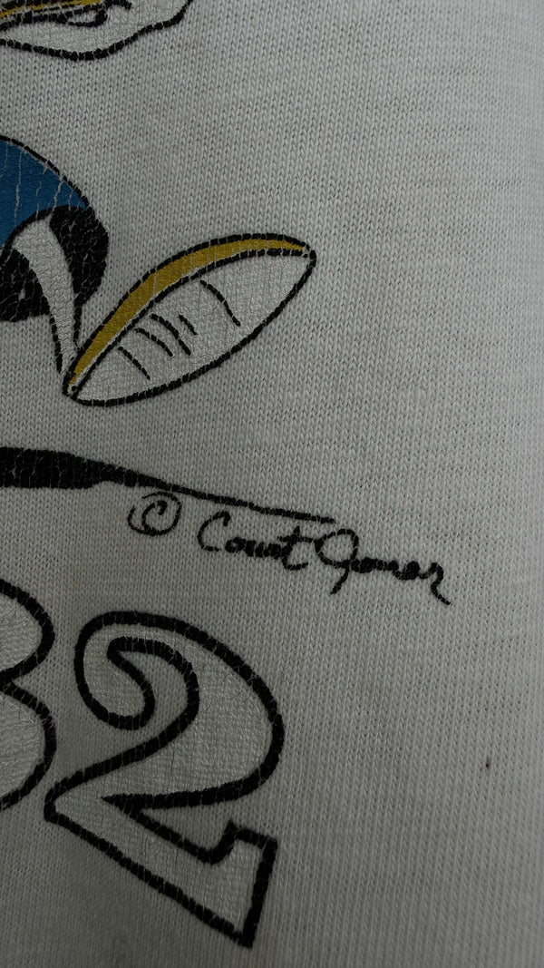 BLINK 182 VERY RARE BUNNY CARICATURE TEE | ROADIE BUNNY BACKHIT | CHESHIRE CAT ERA