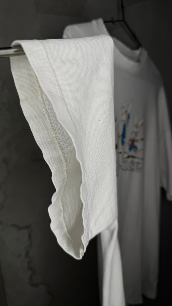 BLINK 182 VERY RARE BUNNY CARICATURE TEE | ROADIE BUNNY BACKHIT | CHESHIRE CAT ERA