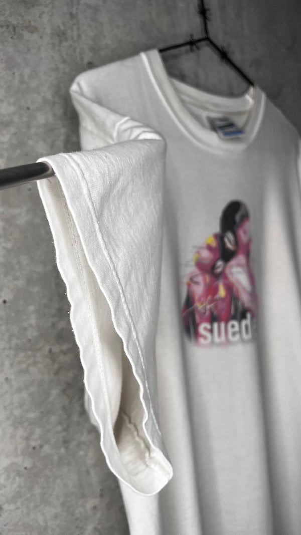 SUEDE HEAD MUSIC ALBUM ART PROMO TEE