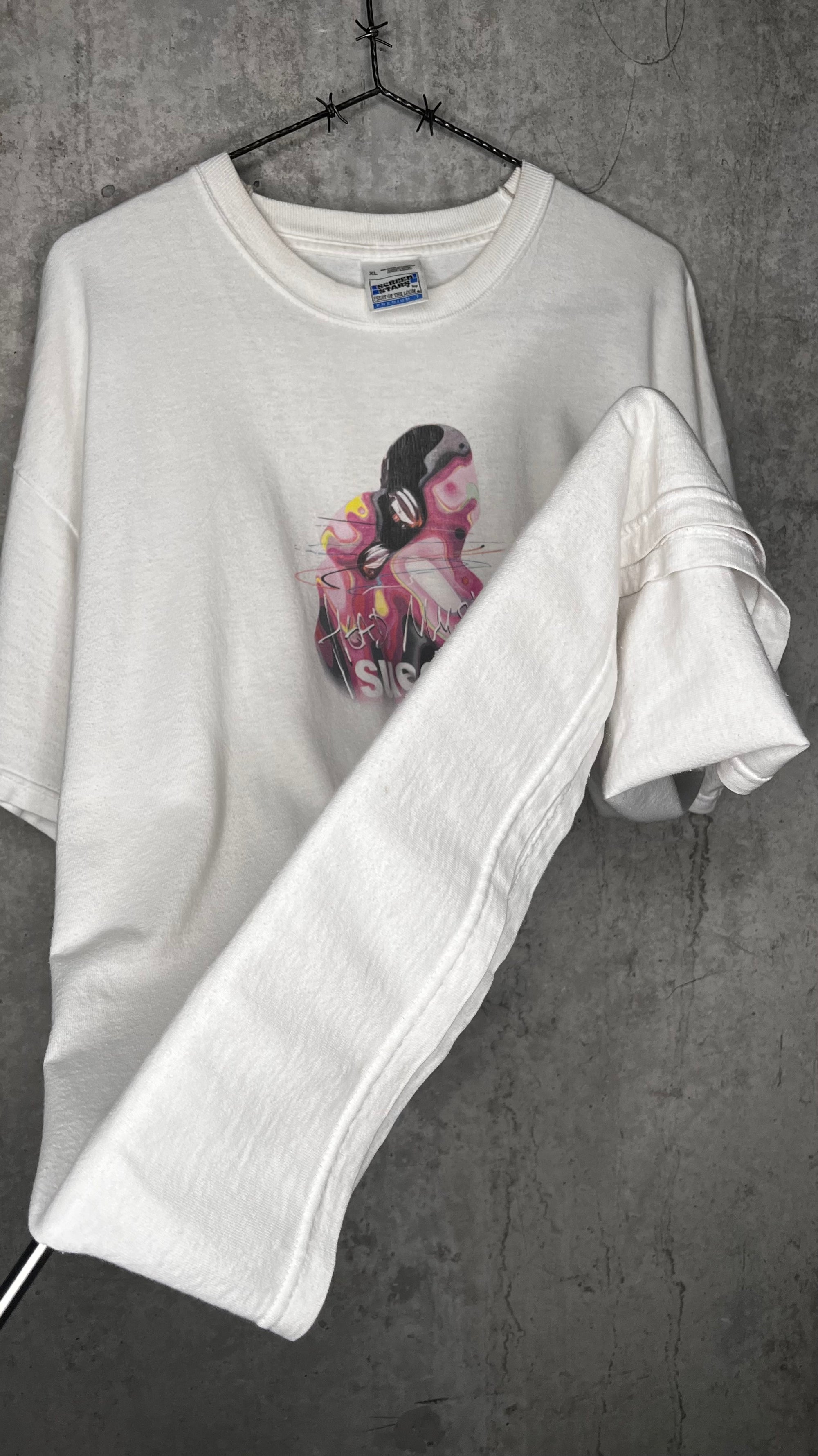 SUEDE HEAD MUSIC ALBUM ART PROMO TEE