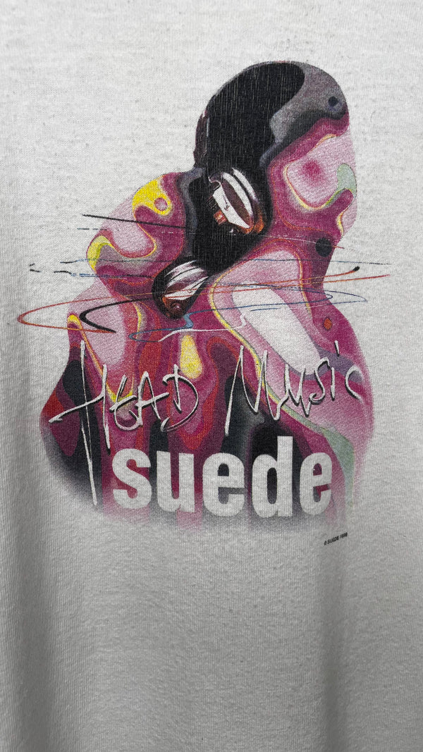 SUEDE HEAD MUSIC ALBUM ART PROMO TEE