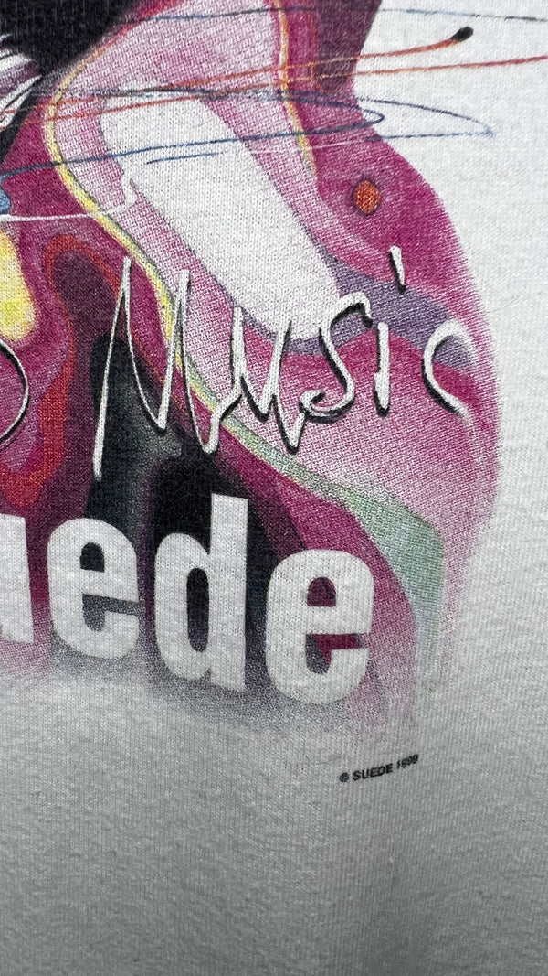SUEDE HEAD MUSIC ALBUM ART PROMO TEE