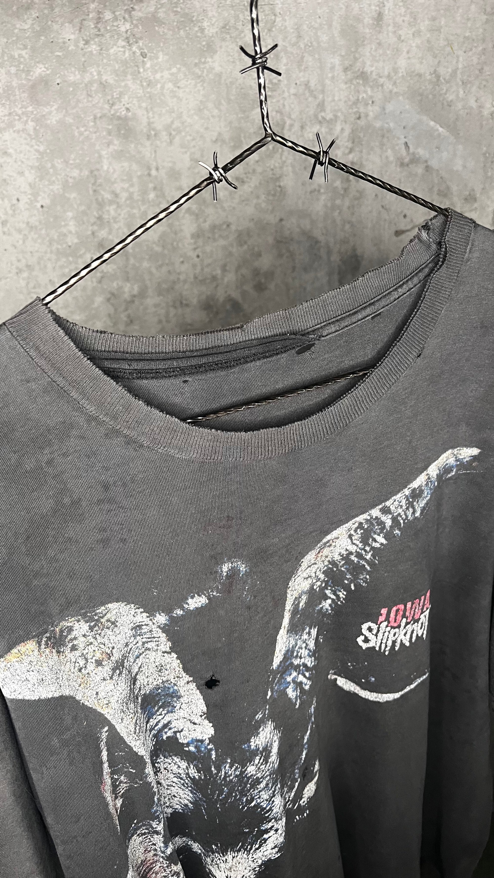 SLIPKNOT IOWA THRASED & FADED TEE
