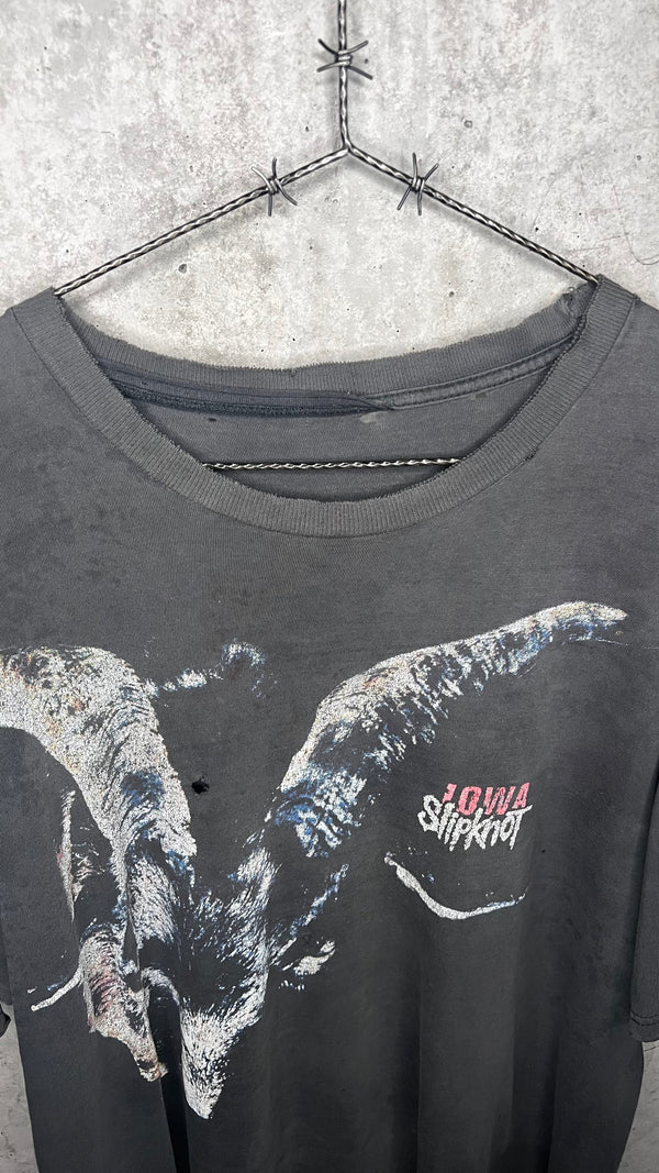SLIPKNOT IOWA THRASED & FADED TEE