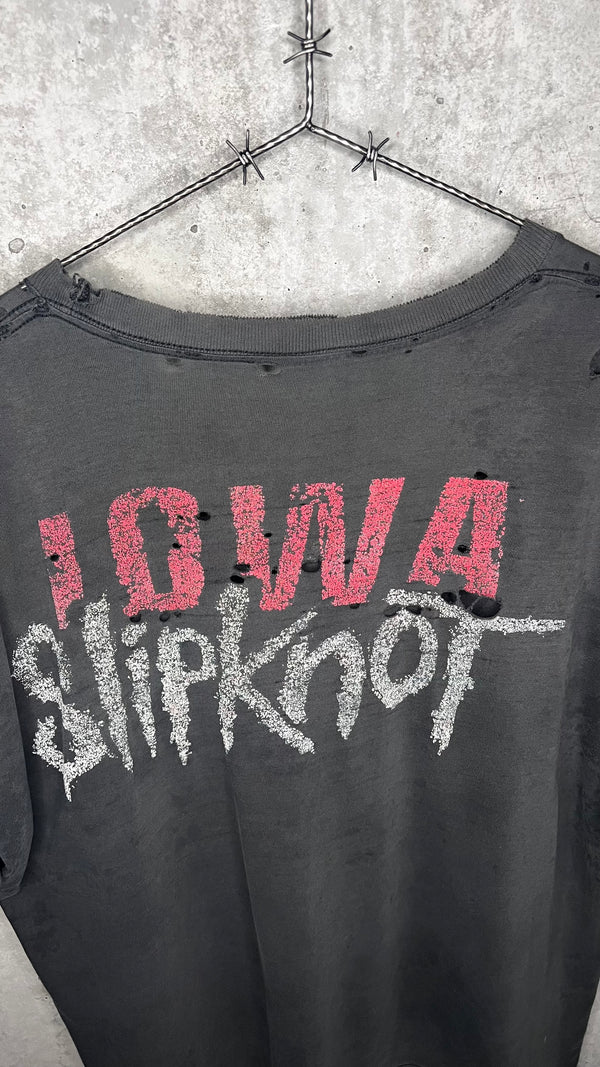 SLIPKNOT IOWA THRASED & FADED TEE