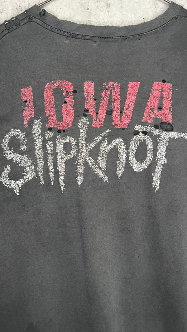 SLIPKNOT IOWA THRASED & FADED TEE