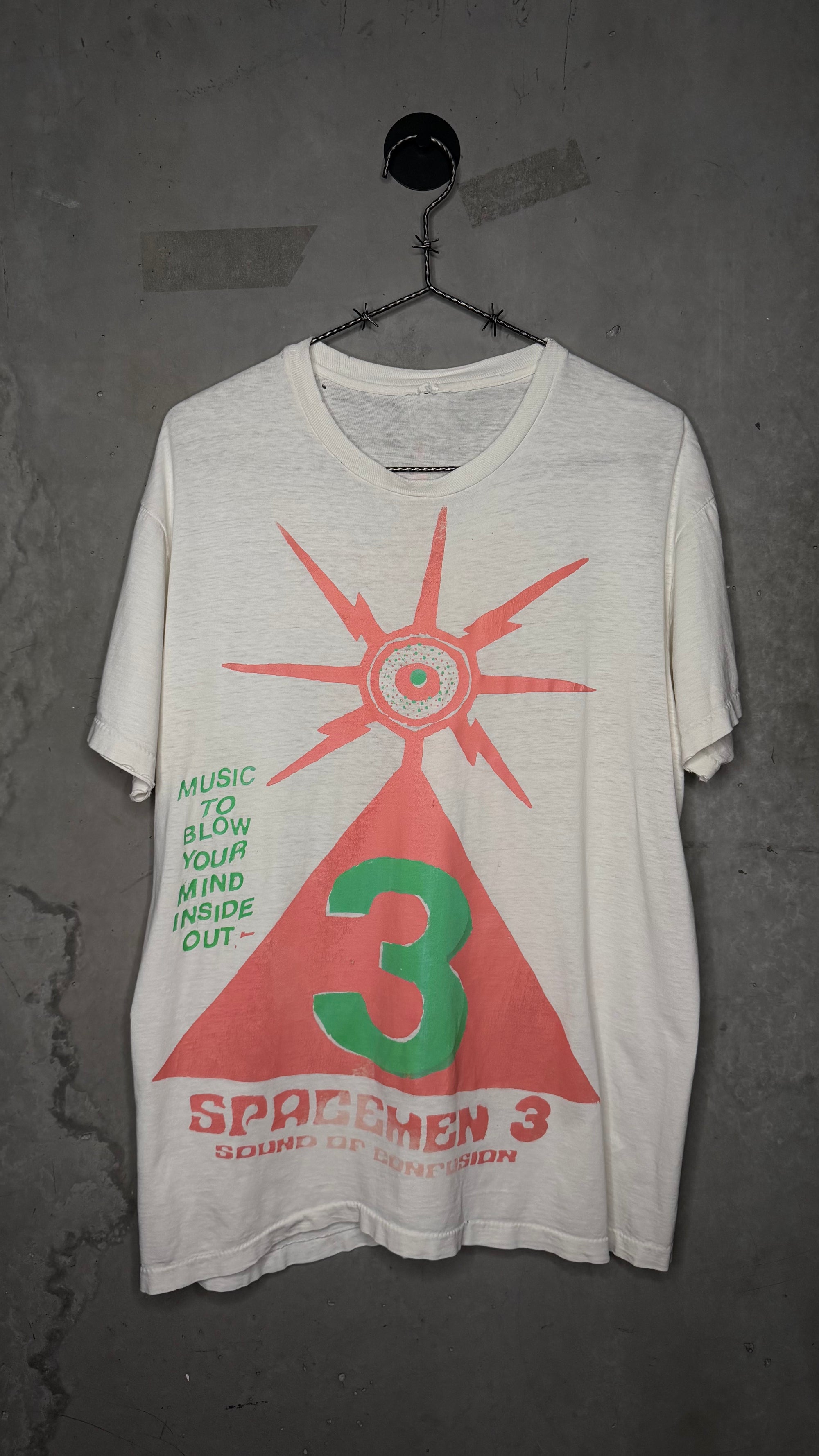 SPACEMEN 3 SOUND OF CONFUSION TEE | ‘MUSIC TO BLOW YOUR MIND TO’
