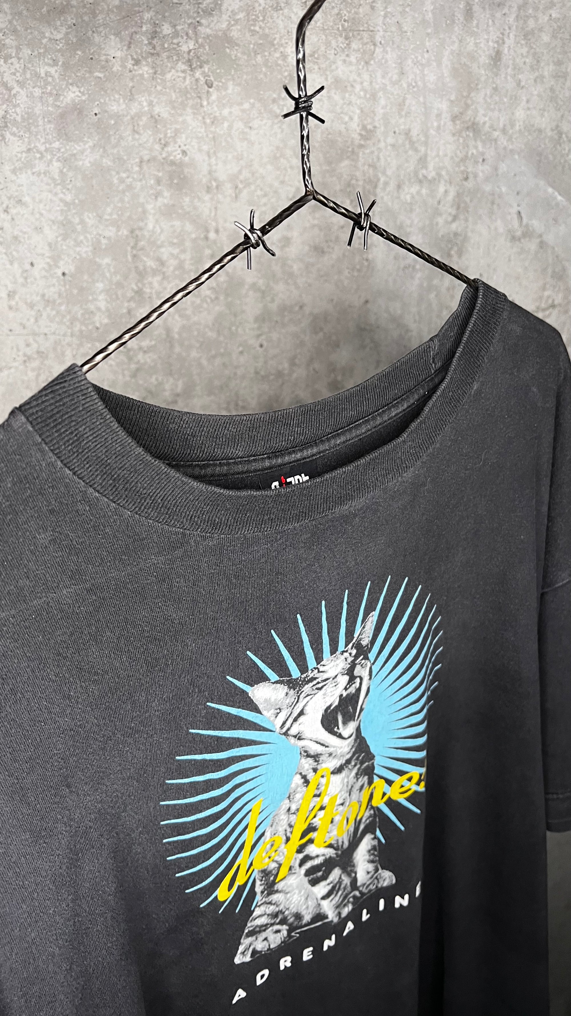 DEFTONES ADRENALINE KITTY US TOUR 98’ TEE | TOUR DATE LIST BACK HIT