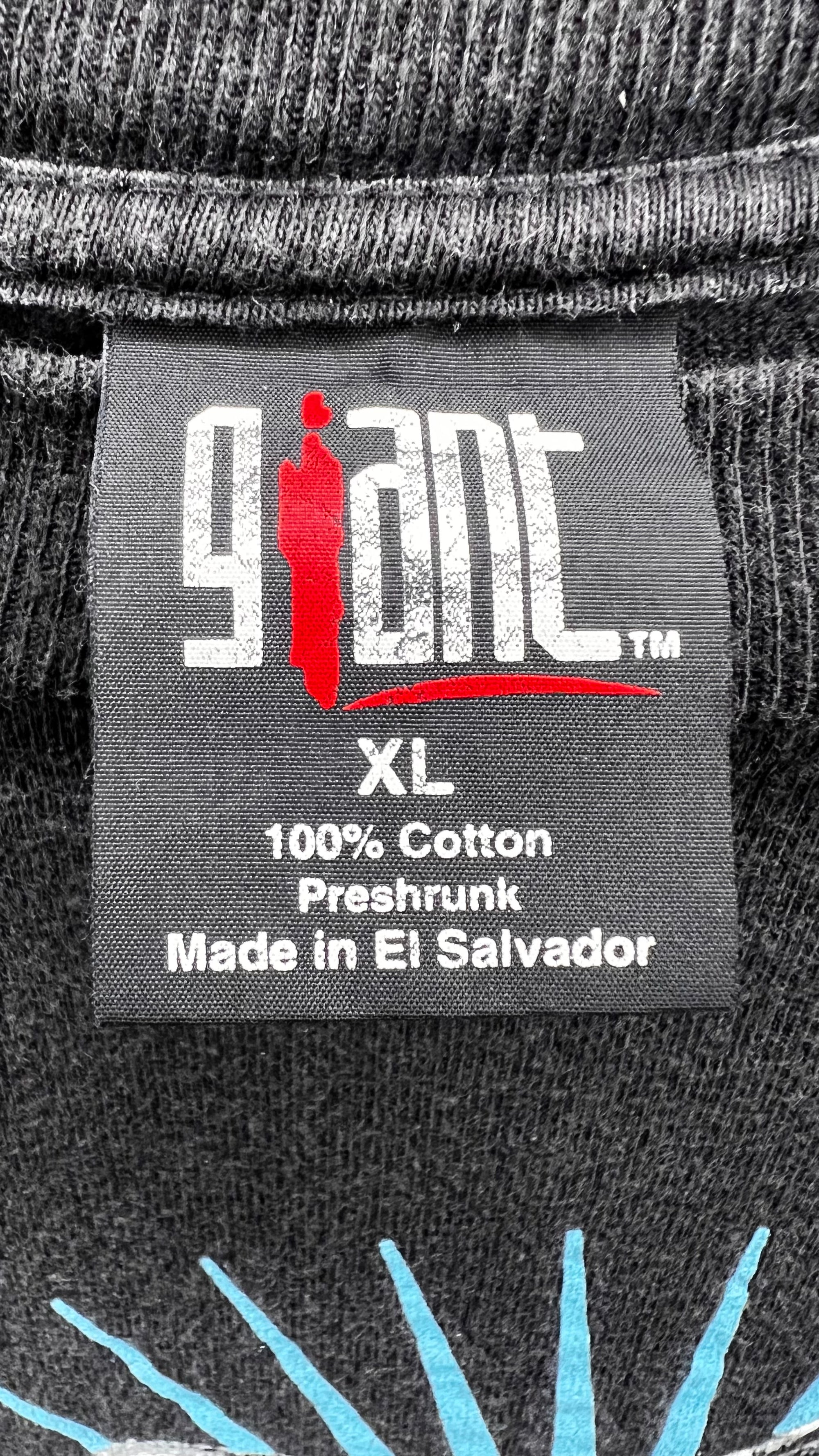 DEFTONES ADRENALINE KITTY US TOUR 98’ TEE | TOUR DATE LIST BACK HIT