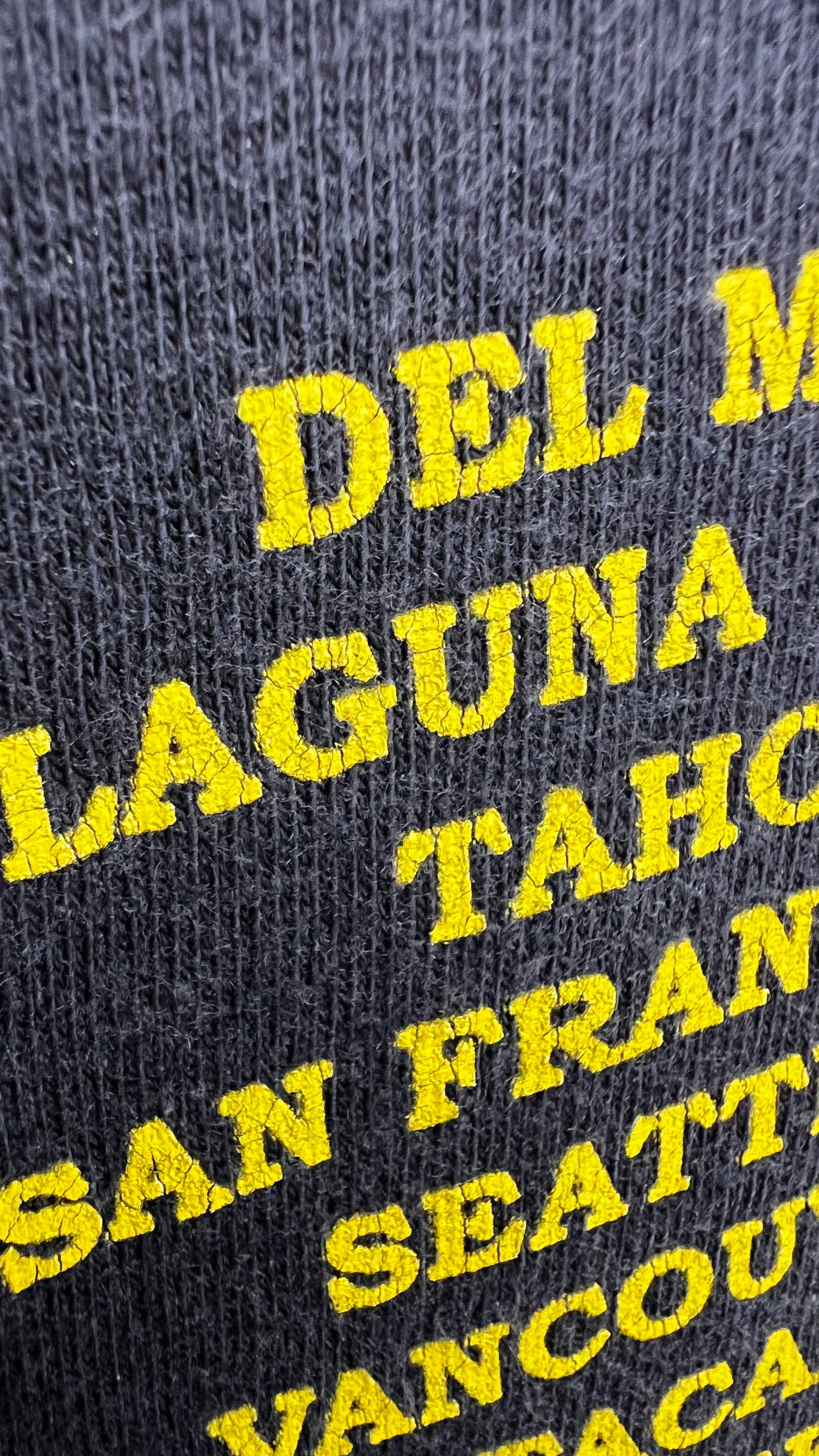 DEFTONES ADRENALINE KITTY US TOUR 98’ TEE | TOUR DATE LIST BACK HIT