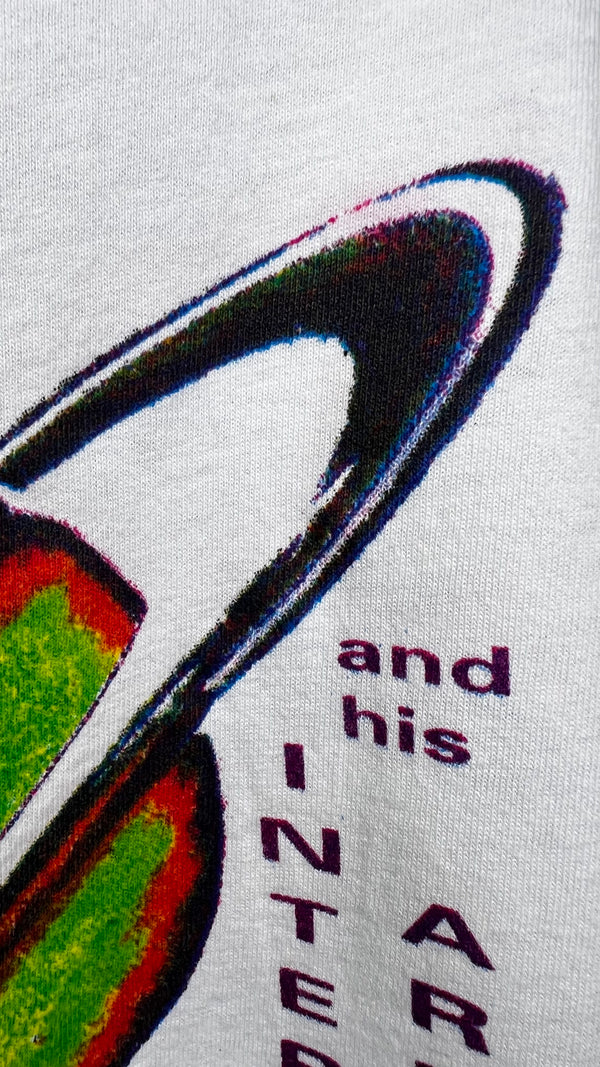 SONIC YOUTH BOMB POP ONE-DAY-ONLY JULY 4TH NYC CENTRAL PARK 92’ TEE | SUN RA BACK HIT