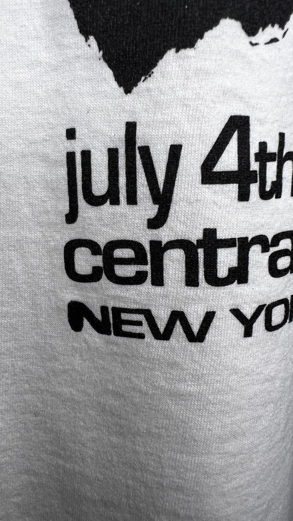 SONIC YOUTH BOMB POP ONE-DAY-ONLY JULY 4TH NYC CENTRAL PARK 92’ TEE | SUN RA BACK HIT