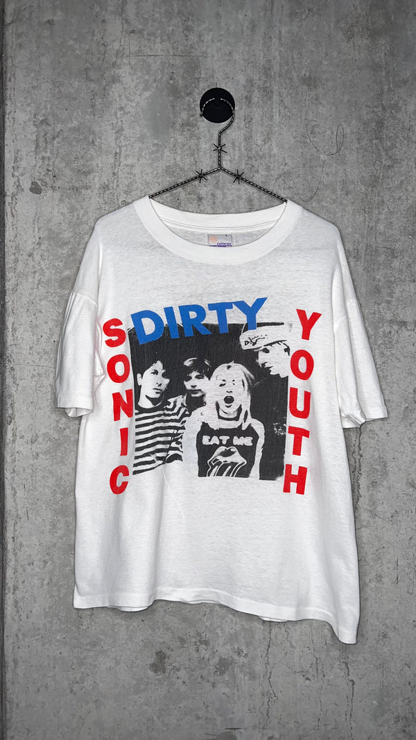 SONIC YOUTH RARE PRETTY FUCKING DIRTY NORTH AMERICAN TOUR 93’ BOOTLEG TEE