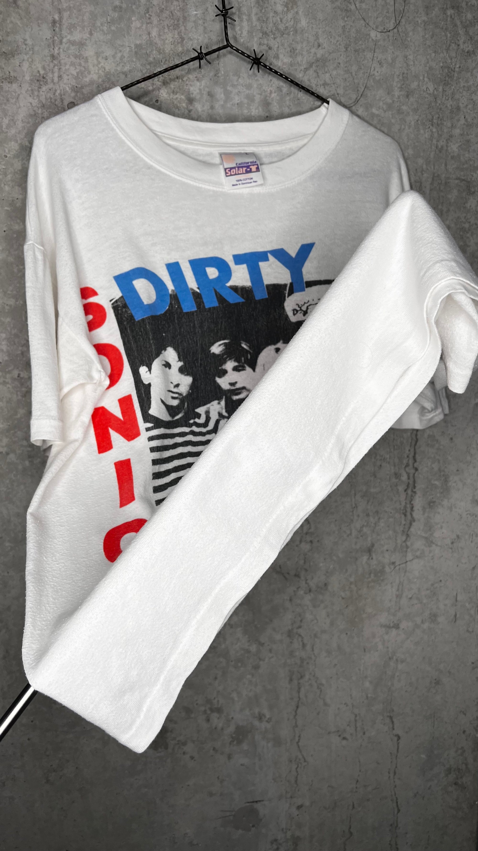 SONIC YOUTH RARE PRETTY FUCKING DIRTY NORTH AMERICAN TOUR 93’ BOOTLEG TEE