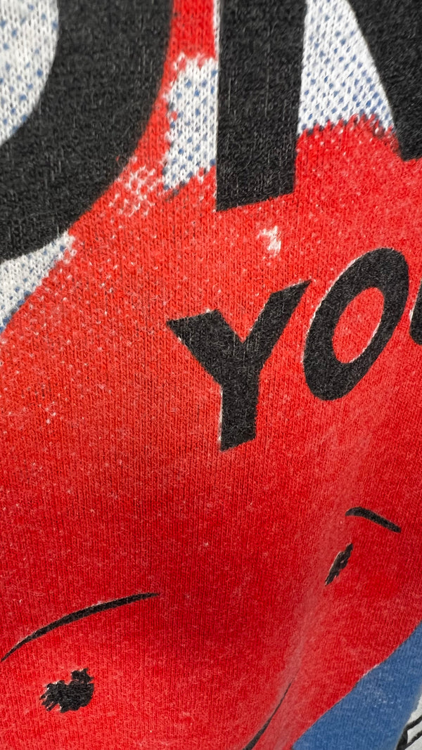 SONIC YOUTH RARE PRETTY FUCKING DIRTY NORTH AMERICAN TOUR 93’ BOOTLEG TEE