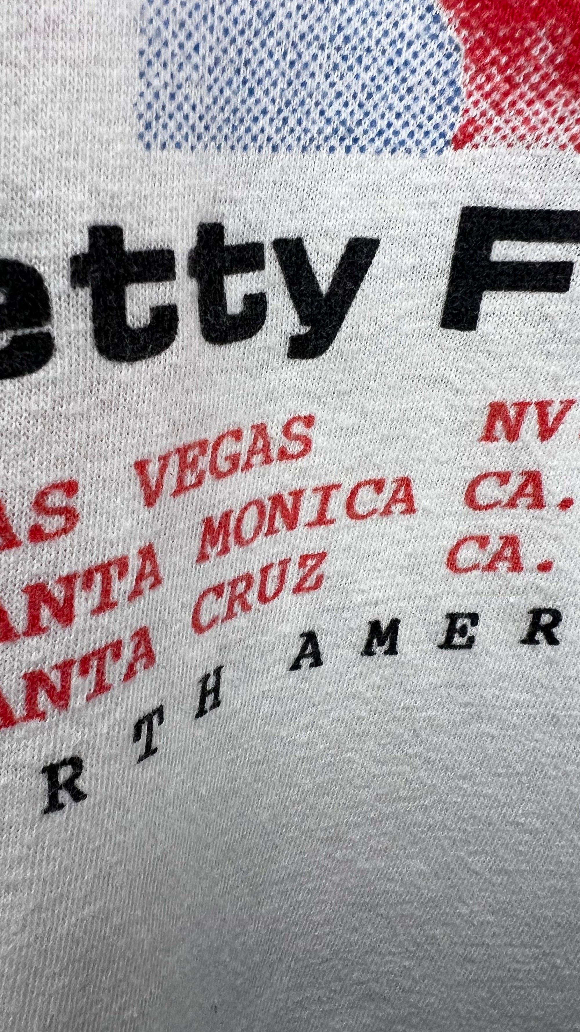 SONIC YOUTH RARE PRETTY FUCKING DIRTY NORTH AMERICAN TOUR 93’ BOOTLEG TEE