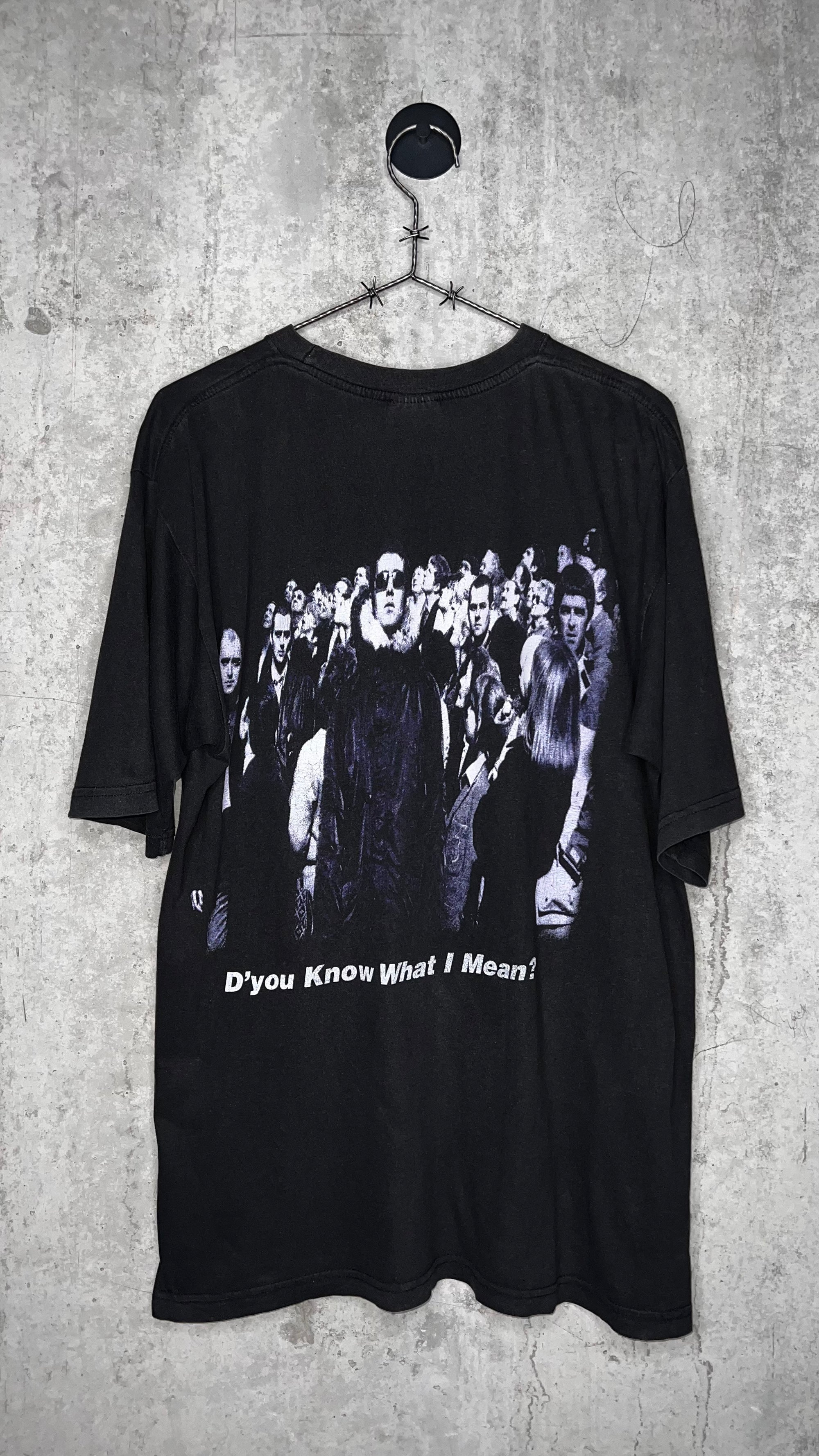 OASIS BE HERE NOW ALBUM COVER TEE 97’ | D’ YOU KNOW WHAT I MEAN? SINGLE ART BACK HIT