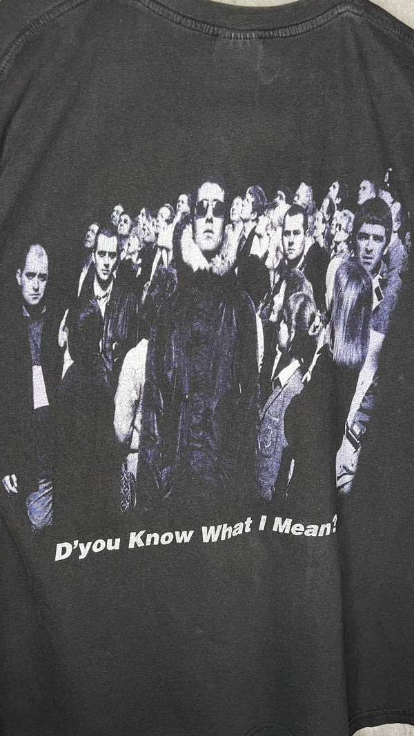 OASIS BE HERE NOW ALBUM COVER TEE 97’ | D’ YOU KNOW WHAT I MEAN? SINGLE ART BACK HIT