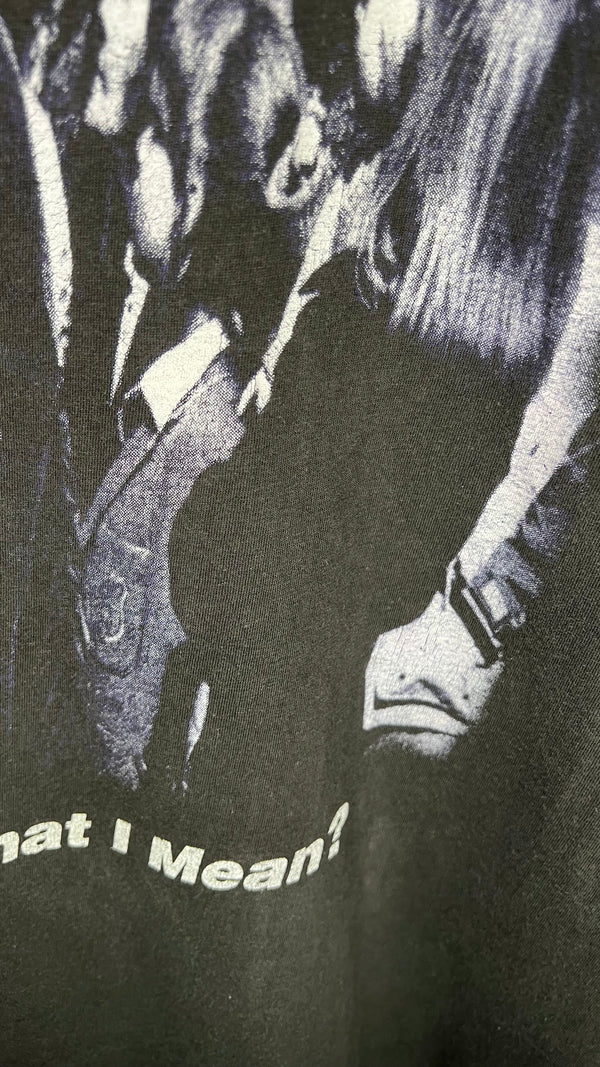 OASIS BE HERE NOW ALBUM COVER TEE 97’ | D’ YOU KNOW WHAT I MEAN? SINGLE ART BACK HIT