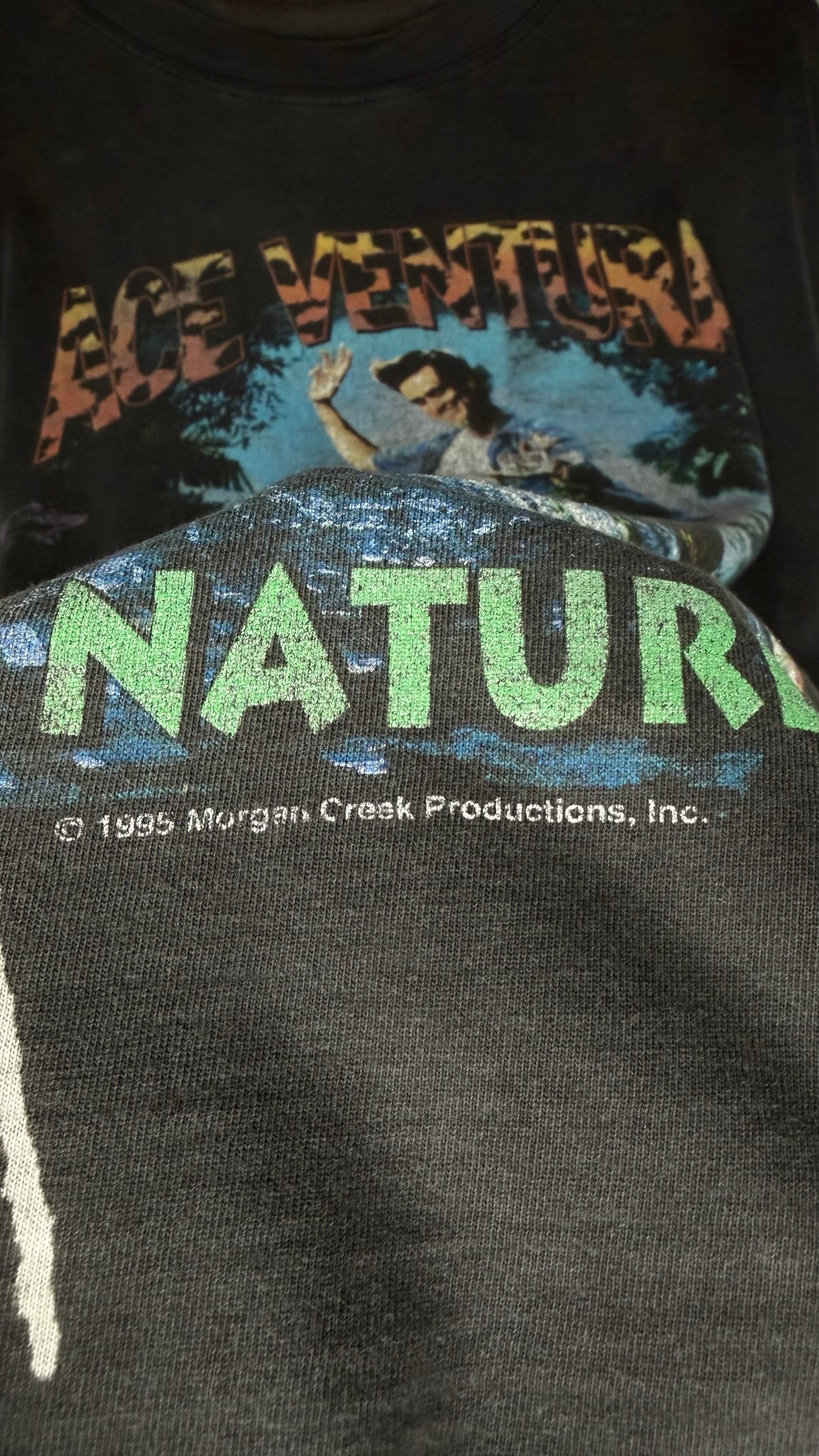 ACE VENTURA WHEN NATURE CALLS ULTIMATE FADER TEE | GATOR SKIING | JIM CARREY