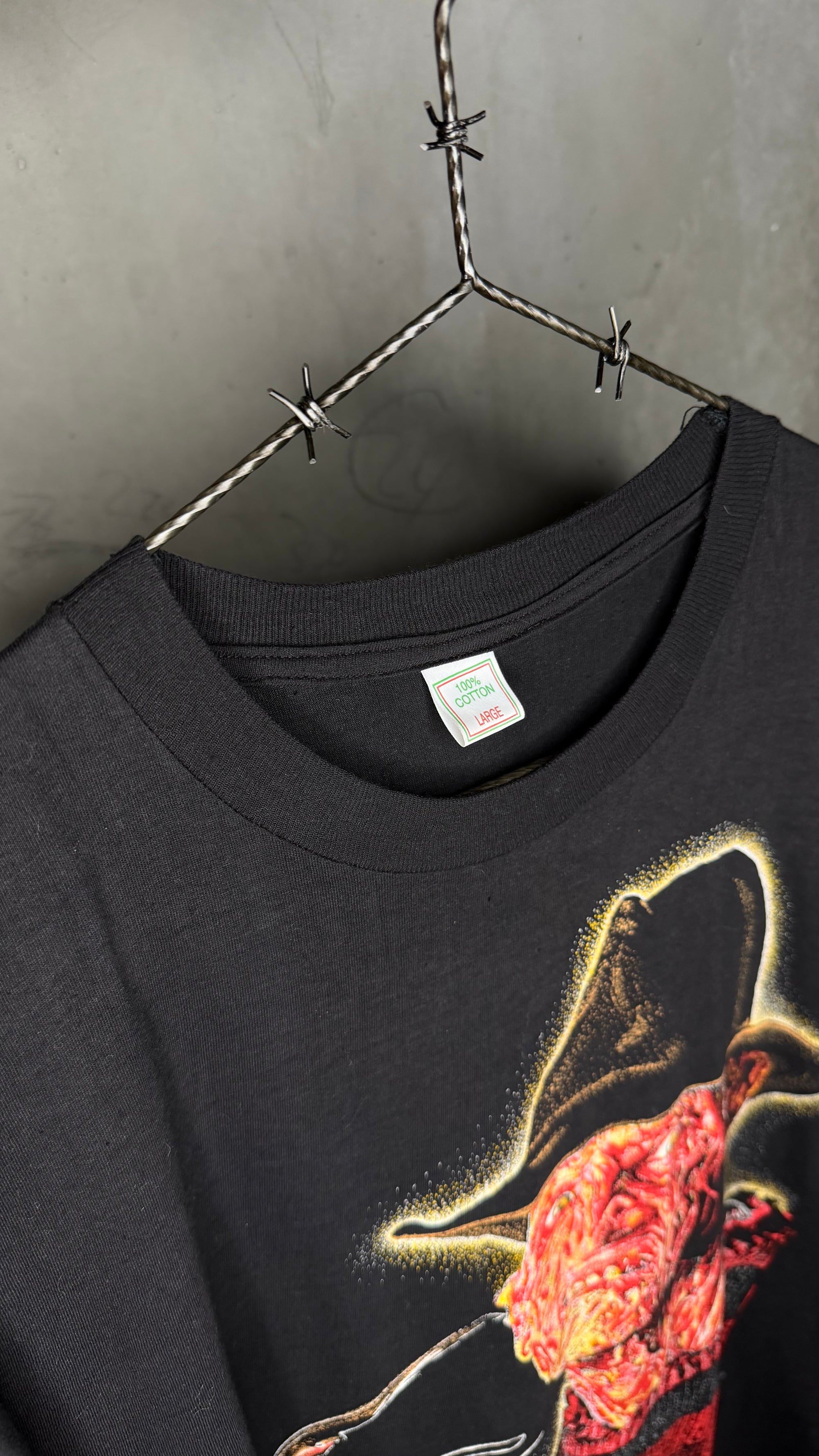A NIGHTMARE ON ELM STREET 4 MOVIE PROMO TEE | BIG FACE FREDDY KRUEGER