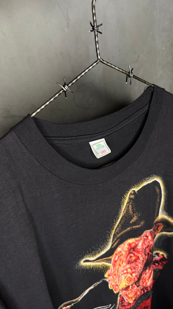 A NIGHTMARE ON ELM STREET 4 MOVIE PROMO TEE | BIG FACE FREDDY KRUEGER