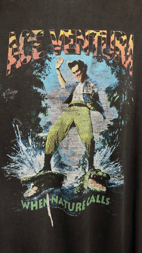 ACE VENTURA WHEN NATURE CALLS ULTIMATE FADER TEE | GATOR SKIING | JIM CARREY