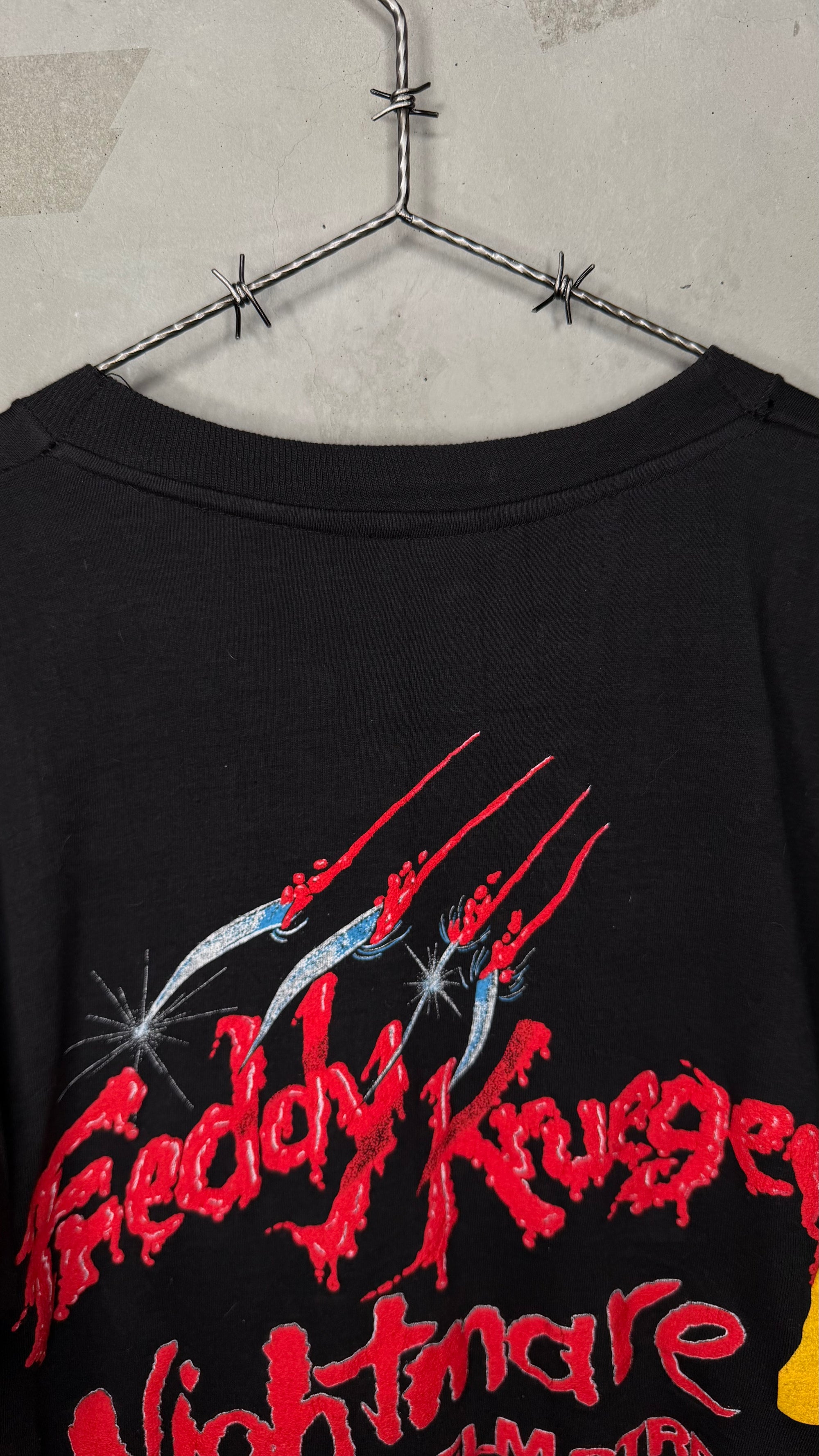 A NIGHTMARE ON ELM STREET 4 MOVIE PROMO TEE | BIG FACE FREDDY KRUEGER