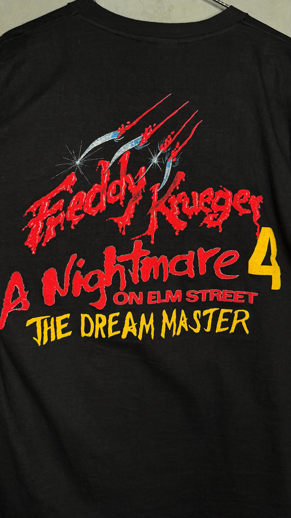 A NIGHTMARE ON ELM STREET 4 MOVIE PROMO TEE | BIG FACE FREDDY KRUEGER