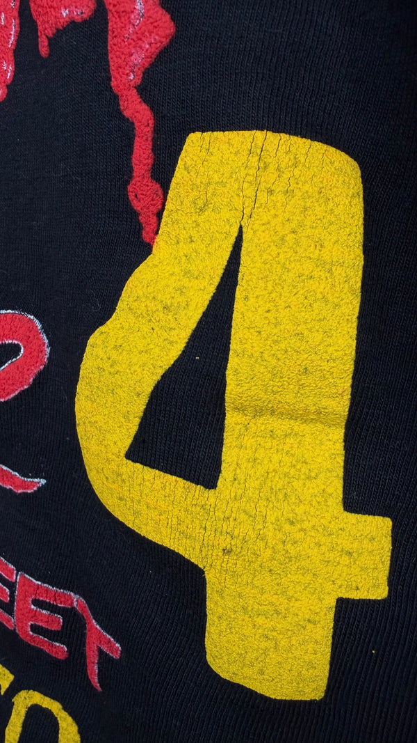A NIGHTMARE ON ELM STREET 4 MOVIE PROMO TEE | BIG FACE FREDDY KRUEGER