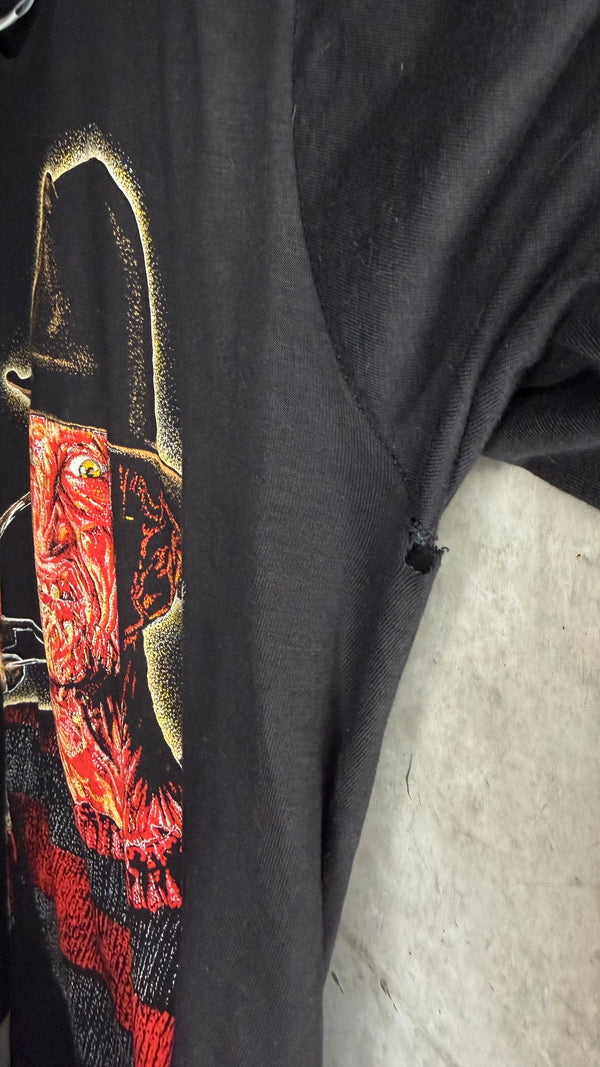 A NIGHTMARE ON ELM STREET 4 MOVIE PROMO TEE | BIG FACE FREDDY KRUEGER