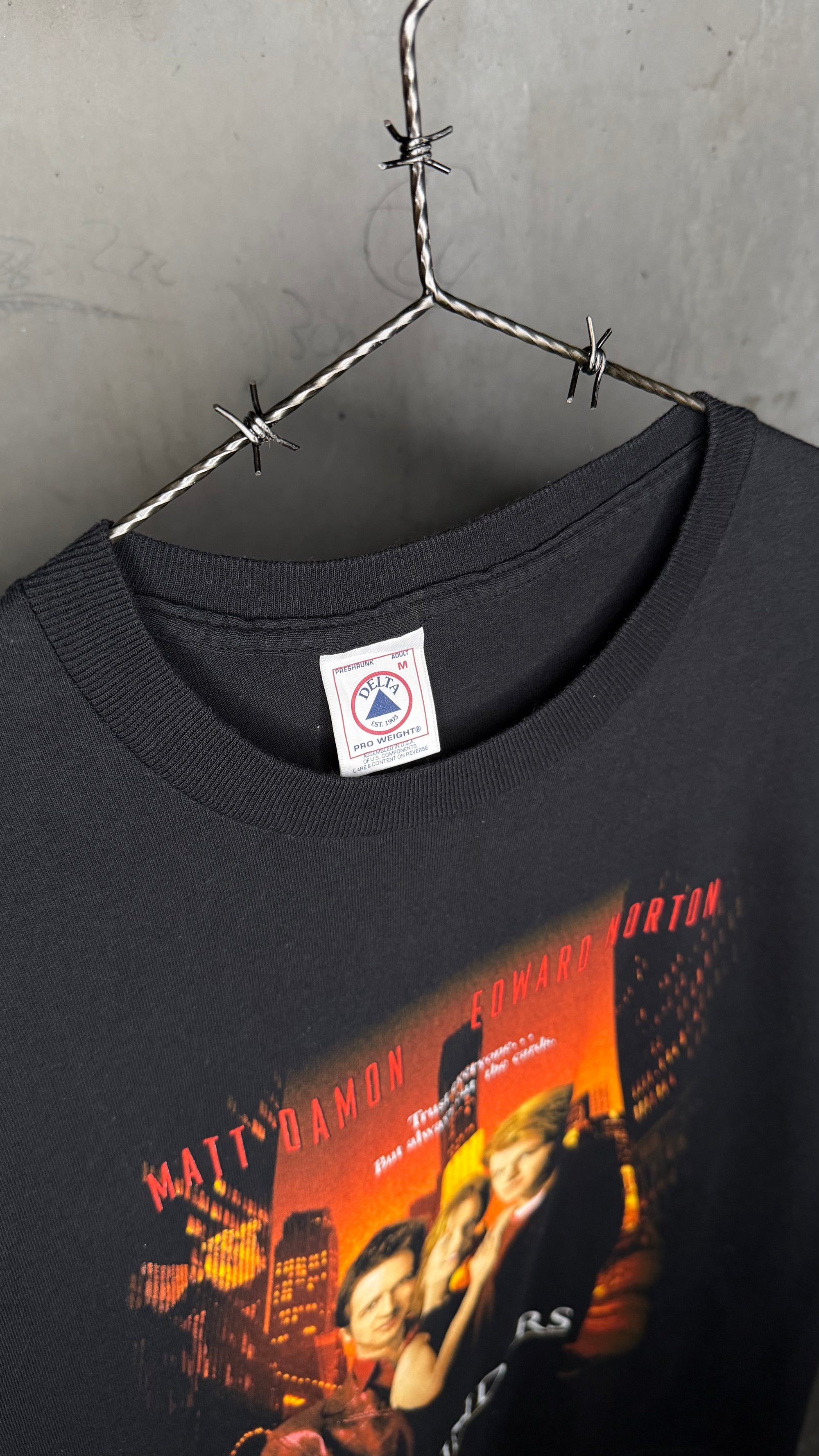 ROUNDERS MOVIE TEE | MATT DAMON & EDWARD NORTON