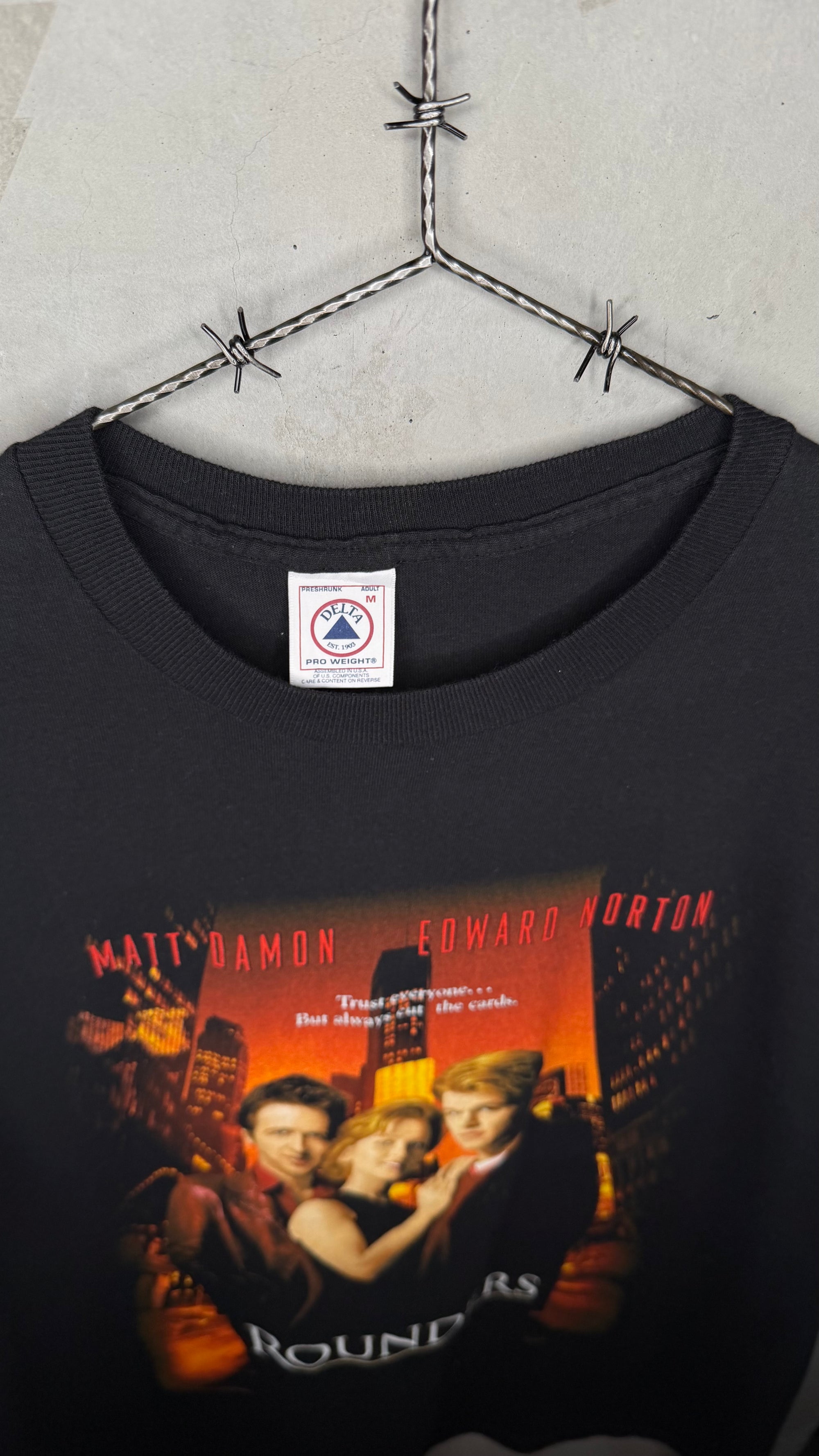 ROUNDERS MOVIE TEE | MATT DAMON & EDWARD NORTON