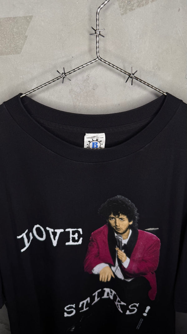 THE WEDDING SINGER ‘LOVE STINKS!’ TEE | EXTREMELY RARE ADAM SANDLER MOVIE PROMO