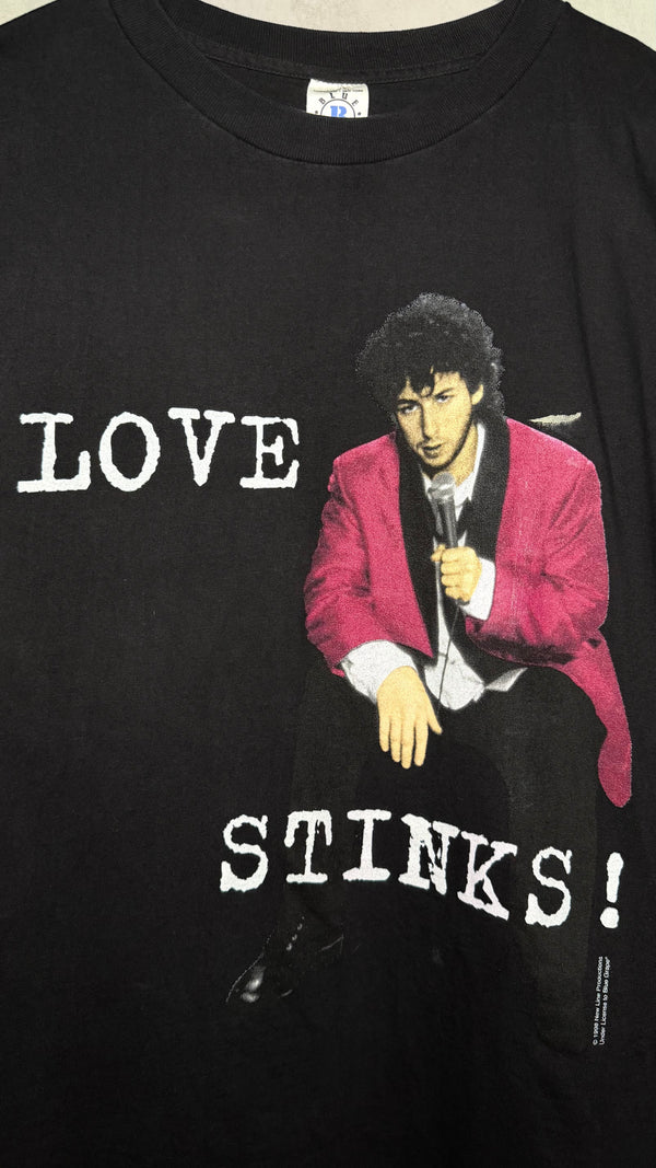 THE WEDDING SINGER ‘LOVE STINKS!’ TEE | EXTREMELY RARE ADAM SANDLER MOVIE PROMO