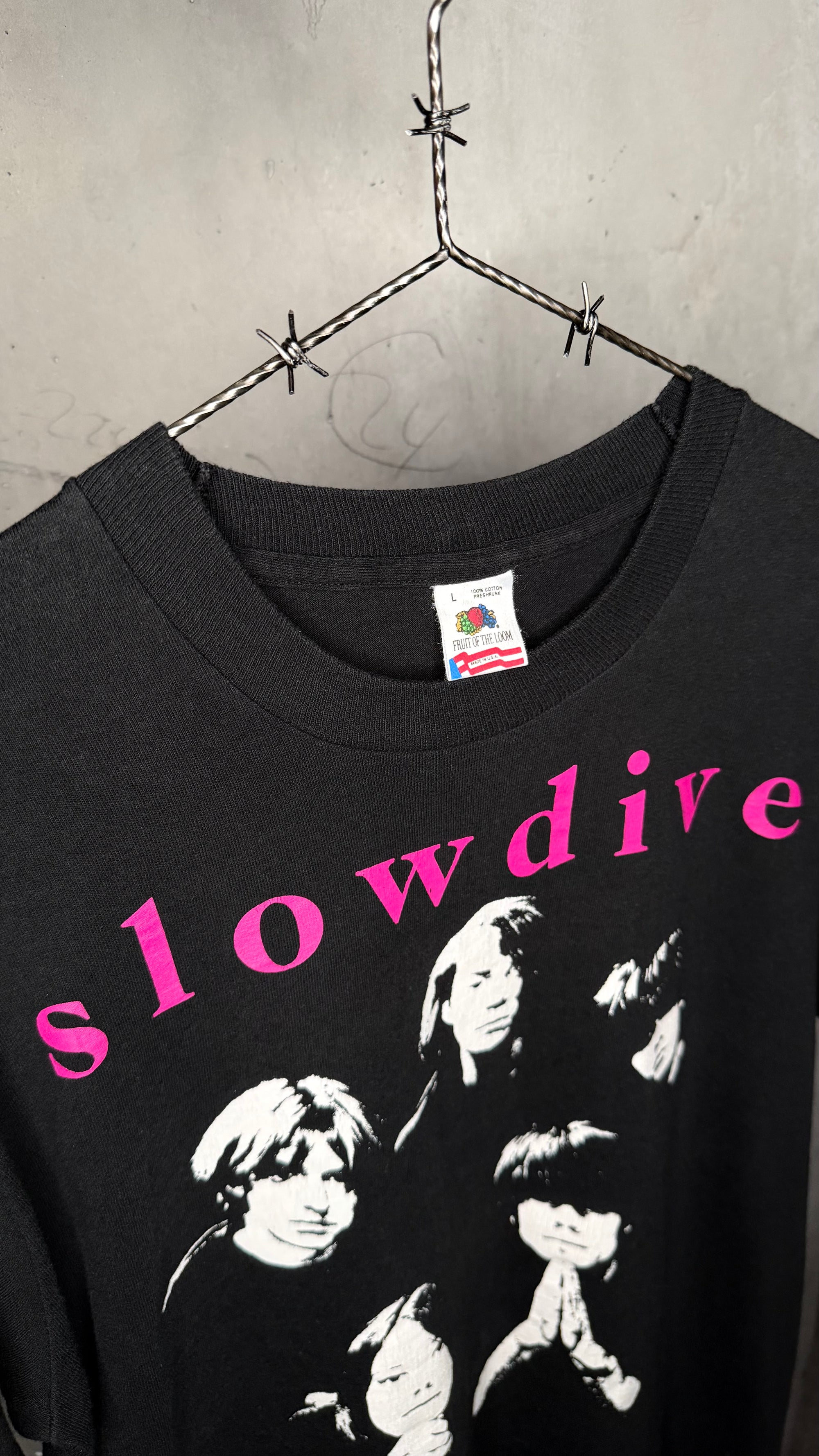 SLOWDIVE BAND PORTRAIT TEE