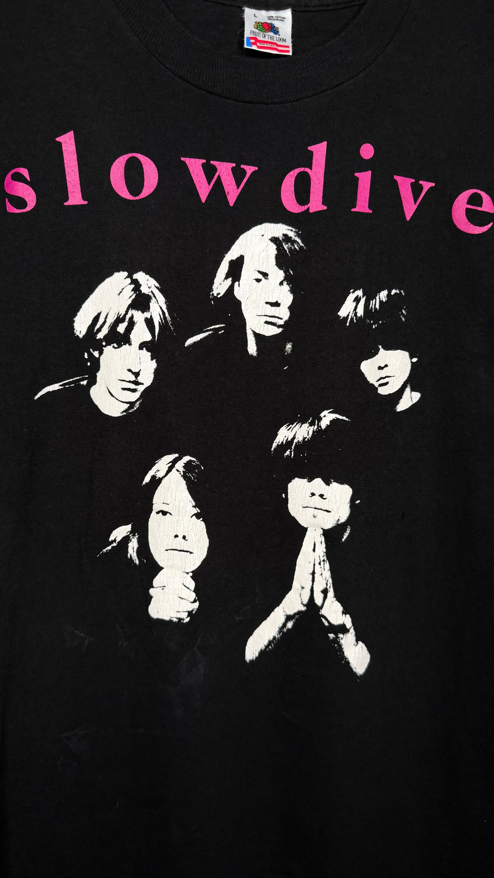SLOWDIVE BAND PORTRAIT TEE