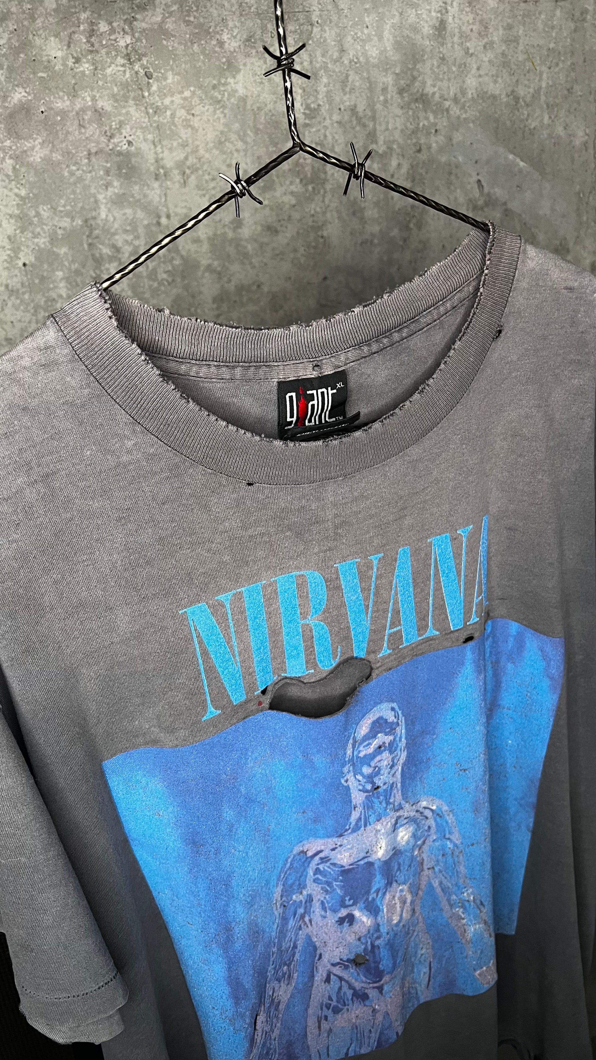 NIRVANA SLIVER THRASHED & FADED