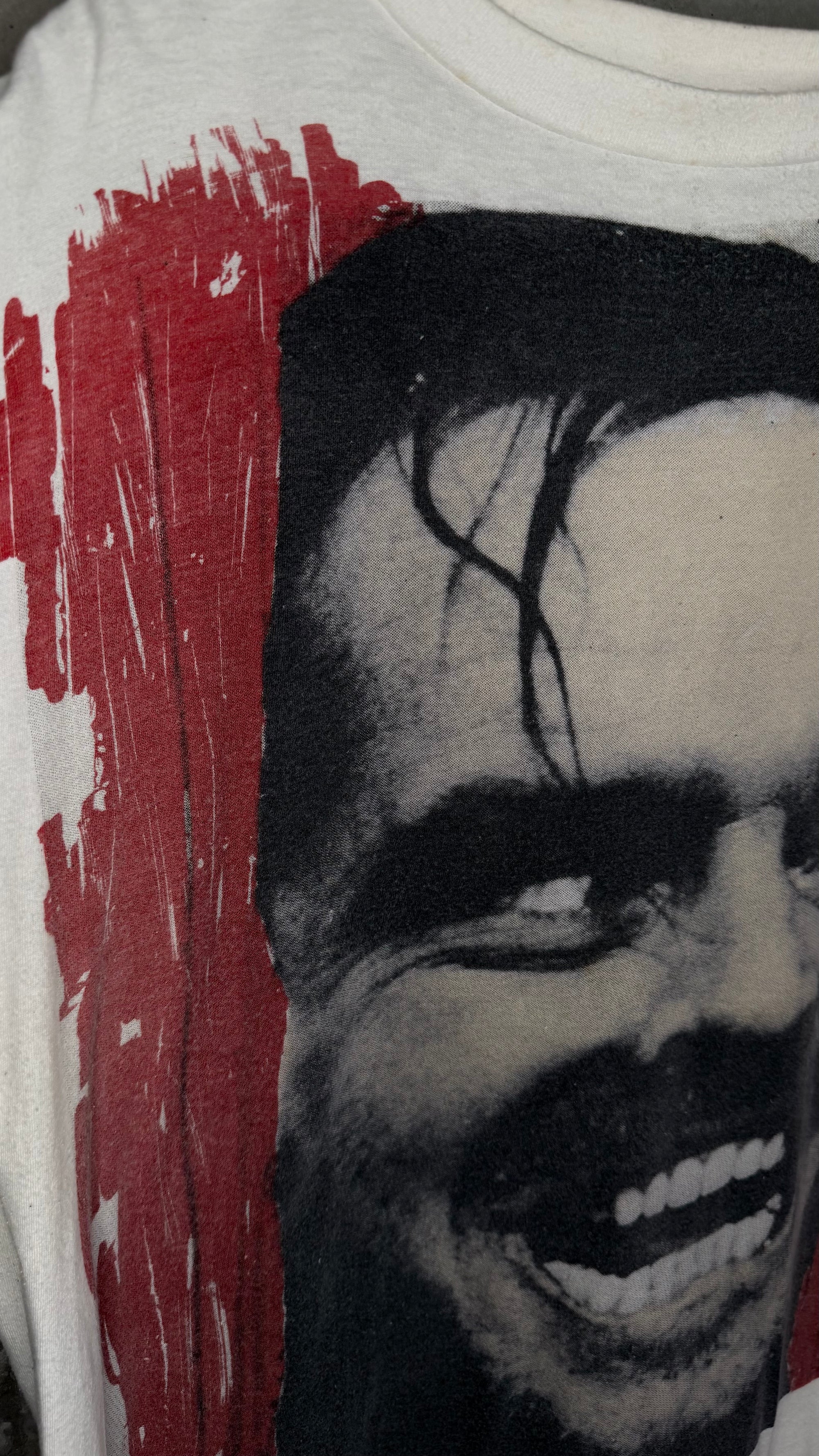 THE SHINING EURO TEE | BIG FACE JACK NICHOLSON GRAIL | “HERE’S JOHNNY!”