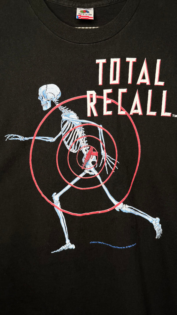 TOTAL RECALL X-RAY SKELETON TEE | ARNOLD SCHWARZENEGGER MOVIE GRAIL